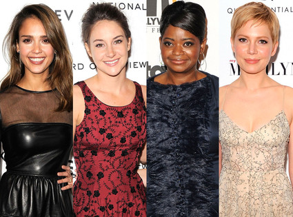 Michelle Williams, Jessica Alba, Octavia Spencer, Shailene Woodley Michelle Williams, Jessica Alba, Octavia Spencer, Shailene Woodley